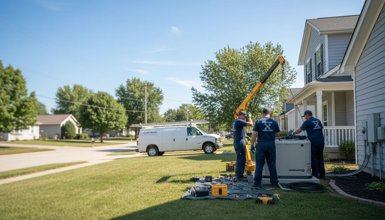 Generator Installation in Wentzville, MO near me